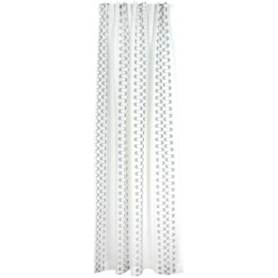 Nova Textiles Corona gardin grå A. F. Wigen AS